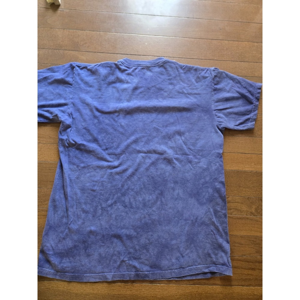 The Mountain Vintage Men's Snowy Owl Moon T Shirt Large Blue Tie Dye 1999 - Picture 2 of 6